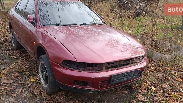 Красный Мицубиси Галант, объемом двигателя 2 л и пробегом 1 тыс. км за 1600 $, фото 1 на Automoto.ua