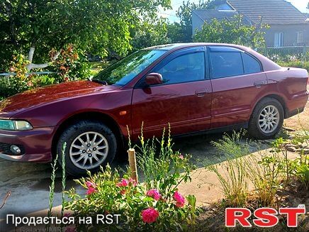 Красный Мицубиси Галант, объемом двигателя 2.5 л и пробегом 412 тыс. км за 3499 $, фото 1 на Automoto.ua