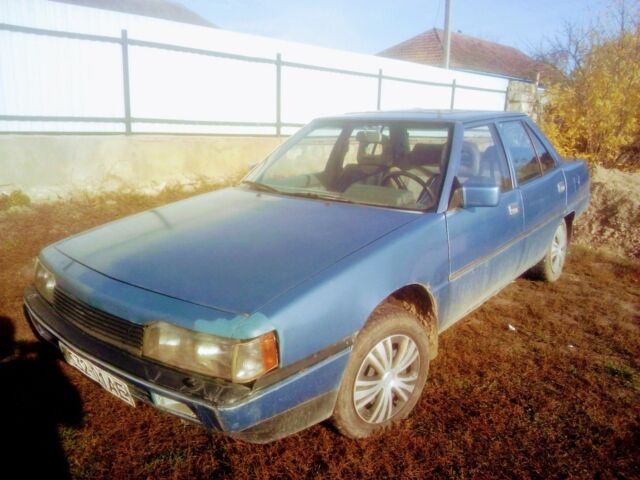 Синий Мицубиси Галант, объемом двигателя 1.8 л и пробегом 550 тыс. км за 600 $, фото 1 на Automoto.ua