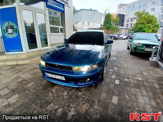Синий Мицубиси Галант, объемом двигателя 2 л и пробегом 200 тыс. км за 2499 $, фото 1 на Automoto.ua