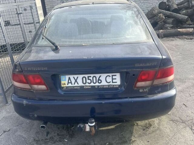 Синий Мицубиси Галант, объемом двигателя 1.8 л и пробегом 220 тыс. км за 750 $, фото 1 на Automoto.ua