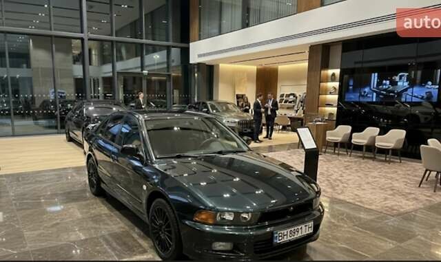 Зелений Міцубісі Галант, об'ємом двигуна 2 л та пробігом 197 тис. км за 4100 $, фото 1 на Automoto.ua