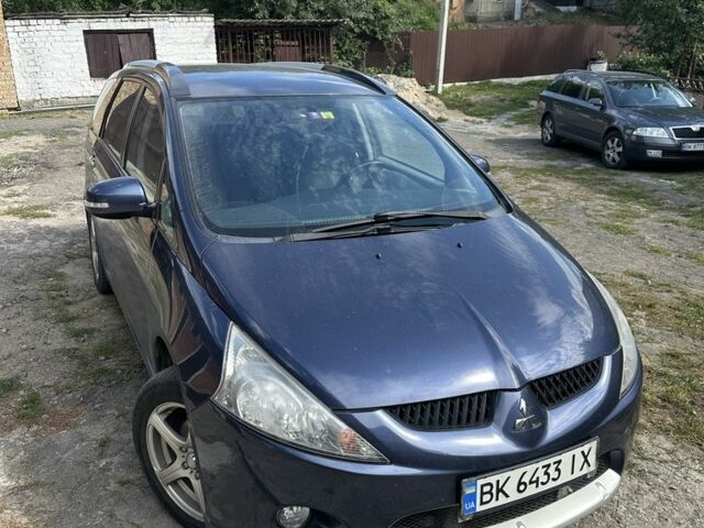 Синій Міцубісі Грандіс, об'ємом двигуна 2 л та пробігом 189 тис. км за 8520 $, фото 1 на Automoto.ua