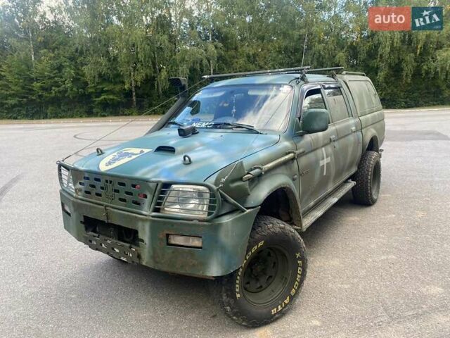 Красный Мицубиси Л 200, объемом двигателя 2.5 л и пробегом 200 тыс. км за 10140 $, фото 1 на Automoto.ua