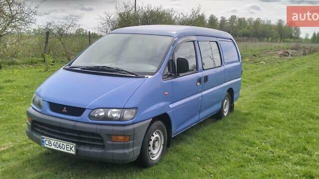 Синий Мицубиси Л 400, объемом двигателя 2.48 л и пробегом 310 тыс. км за 3700 $, фото 1 на Automoto.ua