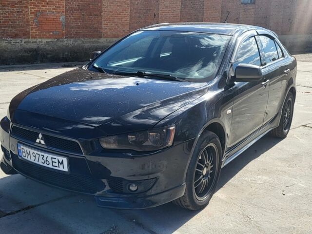 Черный Мицубиси Лансер Спортбэк, объемом двигателя 1.8 л и пробегом 256 тыс. км за 5800 $, фото 1 на Automoto.ua