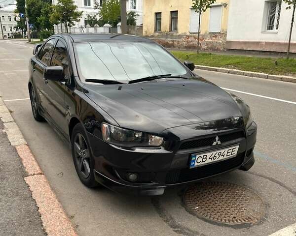 Мицубиси Лансер 2008 в Чернигове на Automoto.ua Черный Мицубиси Лансер, объемом двигателя 2 л и пробегом 254 тыс. км за 7500 $, фото 1 на Automoto.ua