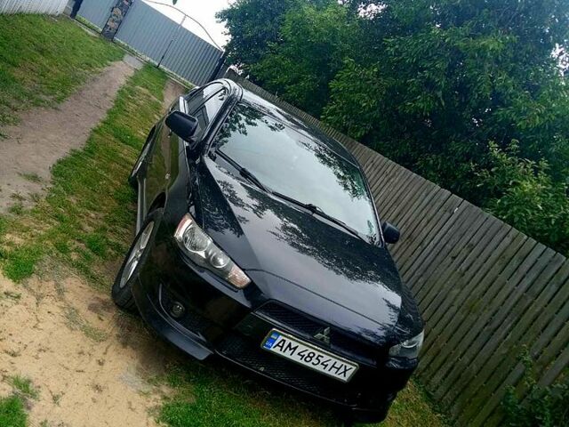 Чорний Міцубісі Lancer, об'ємом двигуна 2 л та пробігом 202 тис. км за 6000 $, фото 1 на Automoto.ua