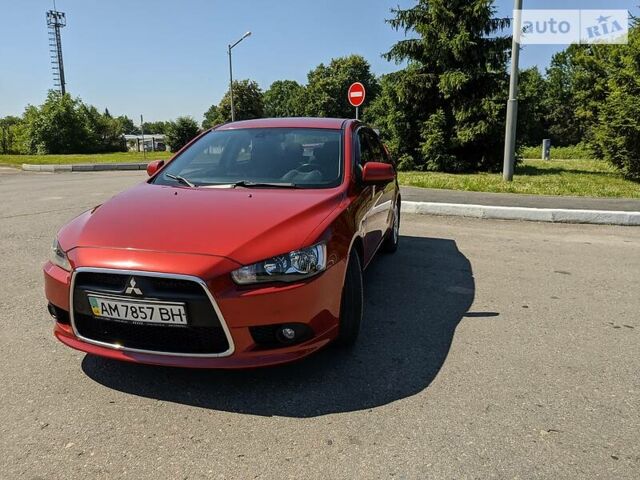 Червоний Міцубісі Lancer, об'ємом двигуна 2 л та пробігом 215 тис. км за 6700 $, фото 1 на Automoto.ua