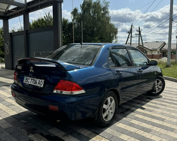Мицубиси Лансер 2003 в Львове на Automoto.ua Синий Мицубиси Лансер, объемом двигателя 1.58 л и пробегом 400 тыс. км за 2500 $, фото 1 на Automoto.ua