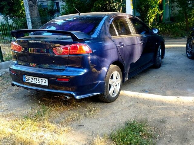 Мицубиси Лансер 2008 в Одессе на Automoto.ua Синий Мицубиси Лансер, объемом двигателя 2 л и пробегом 150 тыс. км за 5500 $, фото 1 на Automoto.ua