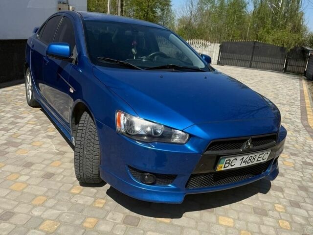 Синій Міцубісі Lancer, об'ємом двигуна 2 л та пробігом 220 тис. км за 6000 $, фото 1 на Automoto.ua