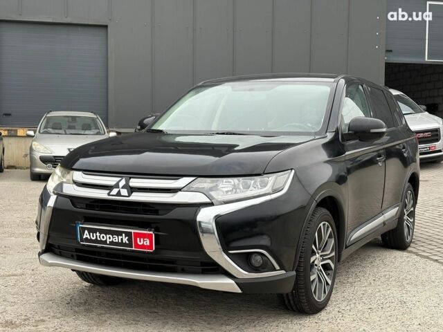 Чорний Міцубісі Аутлендер, об'ємом двигуна 2.4 л та пробігом 110 тис. км за 17290 $, фото 1 на Automoto.ua