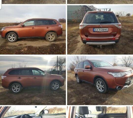 Мицубиси Аутлендер 2014 в Дергачах на Automoto.ua Коричневый Мицубиси Аутлендер, объемом двигателя 2.4 л и пробегом 163 тыс. км за 12500 $, фото 1 на Automoto.ua