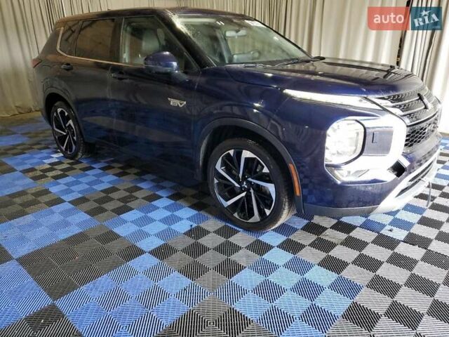 Синий Мицубиси Аутлендер, объемом двигателя 2.49 л и пробегом 88 тыс. км за 19500 $, фото 1 на Automoto.ua