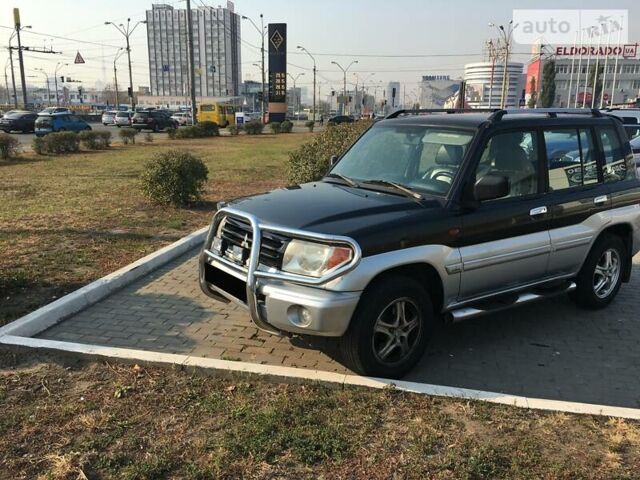 Черный Мицубиси Паджеро Пинин, объемом двигателя 1.8 л и пробегом 260 тыс. км за 6000 $, фото 1 на Automoto.ua