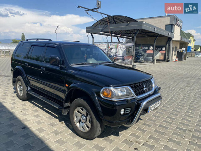 Черный Мицубиси Паджеро Спорт, объемом двигателя 2.97 л и пробегом 408 тыс. км за 7200 $, фото 1 на Automoto.ua