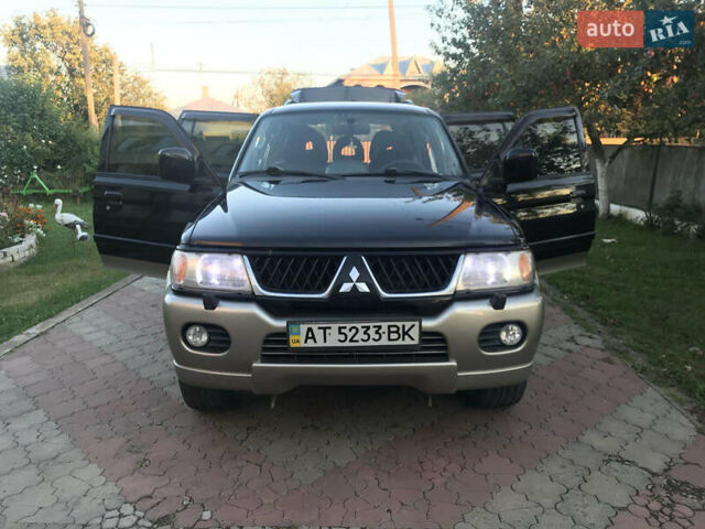Черный Мицубиси Паджеро Спорт, объемом двигателя 3 л и пробегом 244 тыс. км за 7800 $, фото 1 на Automoto.ua