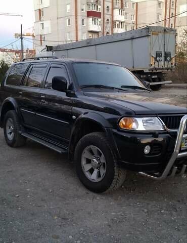 Чорний Міцубісі Паджеро Спорт, об'ємом двигуна 2.97 л та пробігом 215 тис. км за 7500 $, фото 1 на Automoto.ua