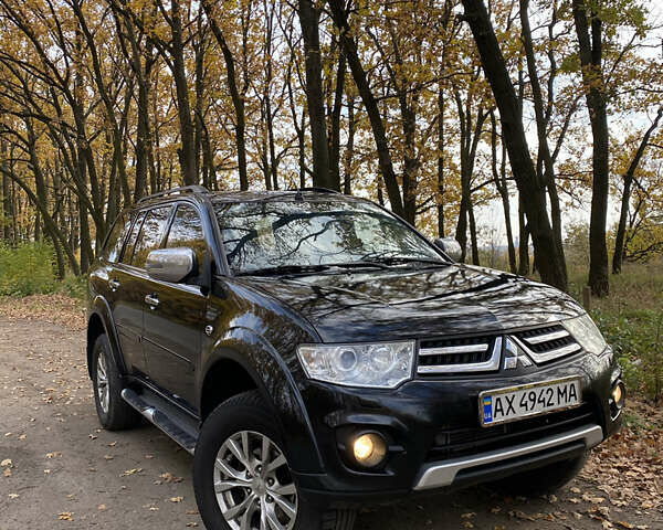 Черный Мицубиси Паджеро Спорт, объемом двигателя 2.5 л и пробегом 230 тыс. км за 14800 $, фото 1 на Automoto.ua