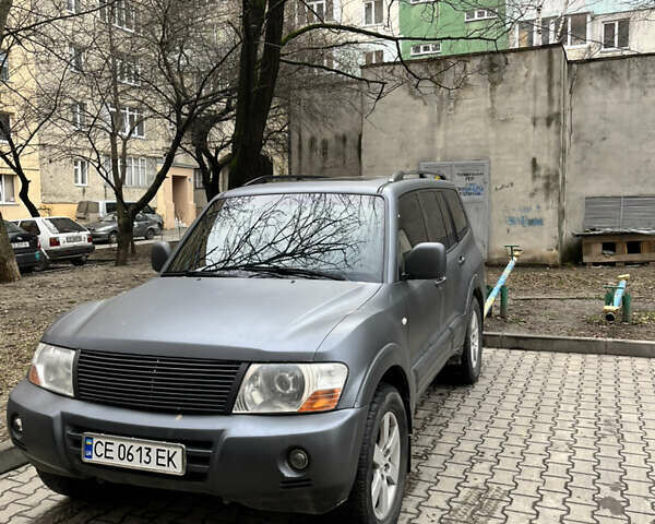 Серый Мицубиси Паджеро Вагон, объемом двигателя 3.2 л и пробегом 320 тыс. км за 6900 $, фото 1 на Automoto.ua