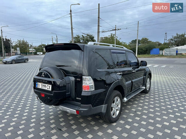 Черный Мицубиси Паджеро, объемом двигателя 3.2 л и пробегом 191 тыс. км за 12999 $, фото 1 на Automoto.ua