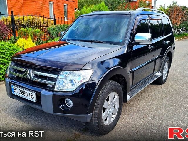 Черный Мицубиси Паджеро, объемом двигателя 3.8 л и пробегом 197 тыс. км за 11500 $, фото 1 на Automoto.ua
