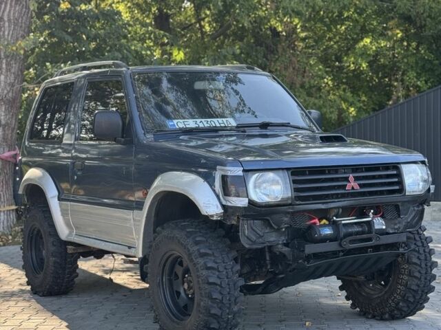 Синий Мицубиси Паджеро, объемом двигателя 2.8 л и пробегом 200 тыс. км за 6999 $, фото 1 на Automoto.ua