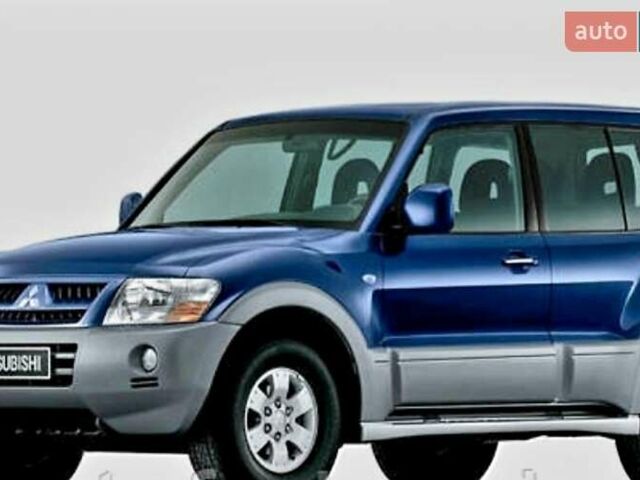 Синий Мицубиси Паджеро, объемом двигателя 3.2 л и пробегом 253 тыс. км за 8000 $, фото 1 на Automoto.ua