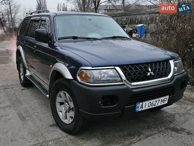 Синий Мицубиси Паджеро, объемом двигателя 2.97 л и пробегом 251 тыс. км за 5200 $, фото 1 на Automoto.ua