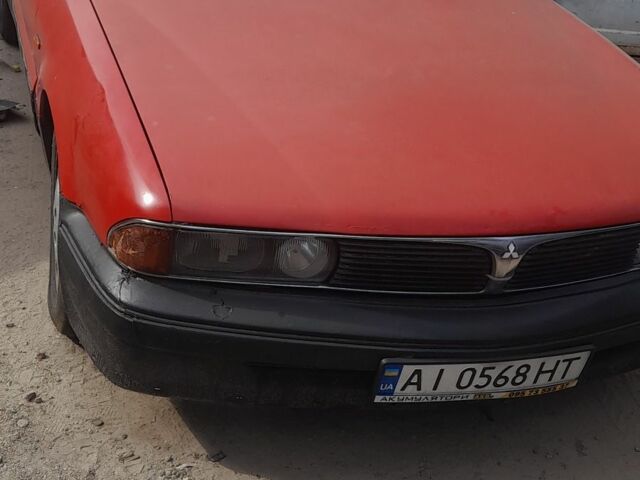 Красный Мицубиси Сигма, объемом двигателя 3 л и пробегом 200 тыс. км за 849 $, фото 1 на Automoto.ua