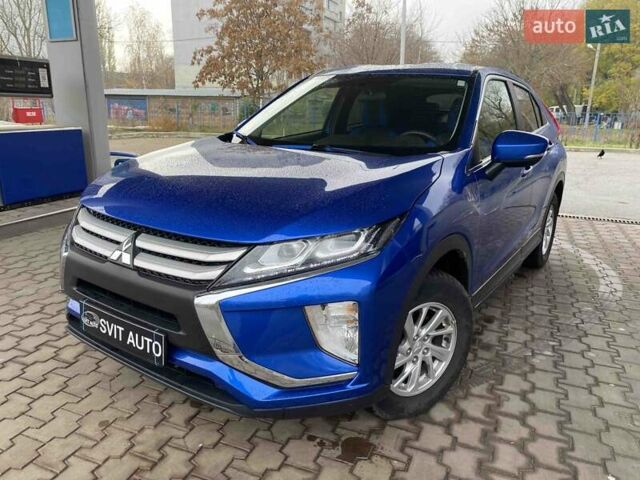 Синий Мицубиси Eclipse Cross, объемом двигателя 1.5 л и пробегом 126 тыс. км за 17200 $, фото 1 на Automoto.ua