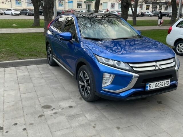 Синий Мицубиси Eclipse Cross, объемом двигателя 1.5 л и пробегом 35 тыс. км за 19900 $, фото 1 на Automoto.ua