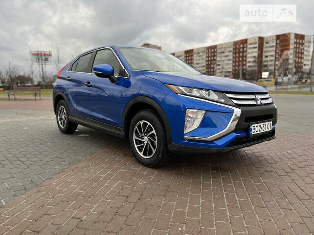 Синий Мицубиси Eclipse Cross, объемом двигателя 1.5 л и пробегом 89 тыс. км за 15900 $, фото 1 на Automoto.ua