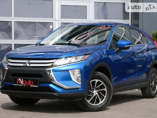 Синий Мицубиси Eclipse Cross, объемом двигателя 1.5 л и пробегом 75 тыс. км за 17900 $, фото 1 на Automoto.ua