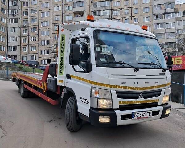 Білий Міцубісі Fuso Canter, об'ємом двигуна 3 л та пробігом 270 тис. км за 22400 $, фото 1 на Automoto.ua