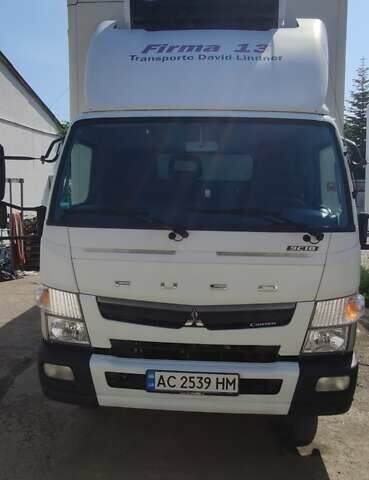 Белый Мицубиси Fuso Canter, объемом двигателя 3 л и пробегом 373 тыс. км за 21900 $, фото 1 на Automoto.ua