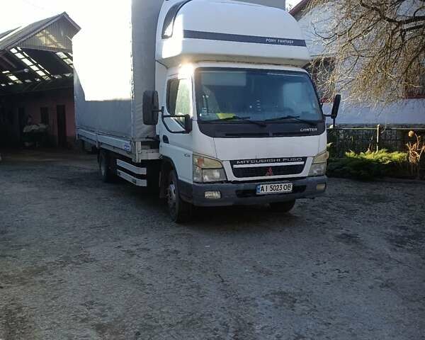 Білий Міцубісі Fuso Canter, об'ємом двигуна 3.91 л та пробігом 400 тис. км за 8000 $, фото 1 на Automoto.ua