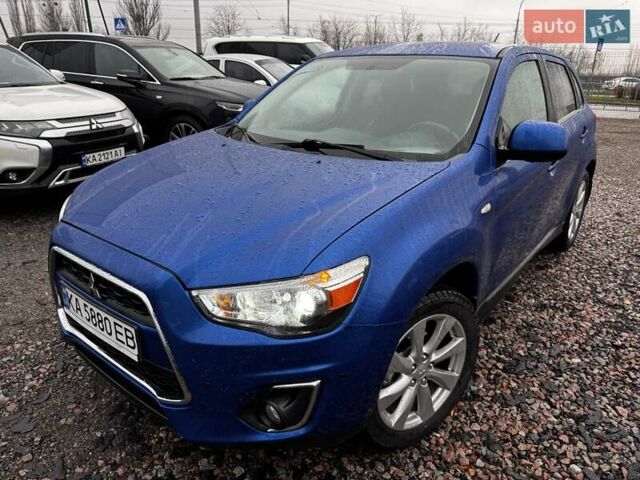 Синий Мицубиси Outlander Sport, объемом двигателя 2 л и пробегом 177 тыс. км за 12000 $, фото 1 на Automoto.ua