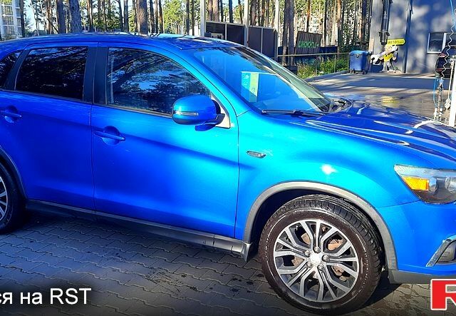 Синій Міцубісі Outlander Sport, об'ємом двигуна 2.4 л та пробігом 188 тис. км за 11400 $, фото 1 на Automoto.ua
