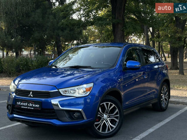 Синий Мицубиси Outlander Sport, объемом двигателя 2.36 л и пробегом 156 тыс. км за 13799 $, фото 1 на Automoto.ua