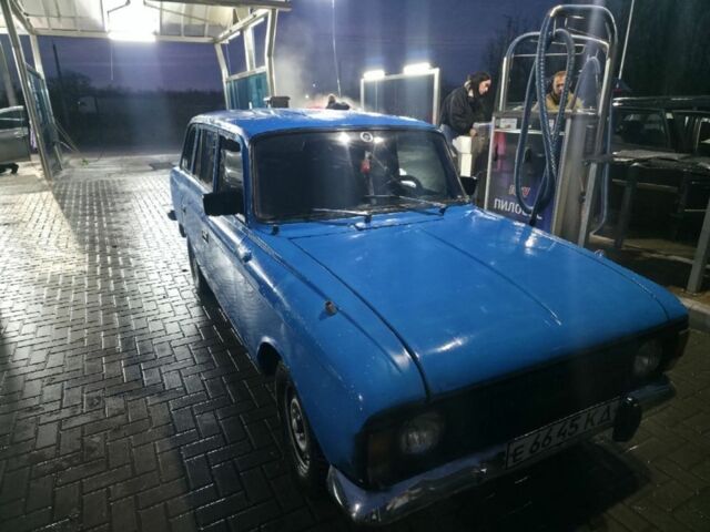 Синий Москвич / АЗЛК 2125, объемом двигателя 1.5 л и пробегом 354 тыс. км за 591 $, фото 1 на Automoto.ua