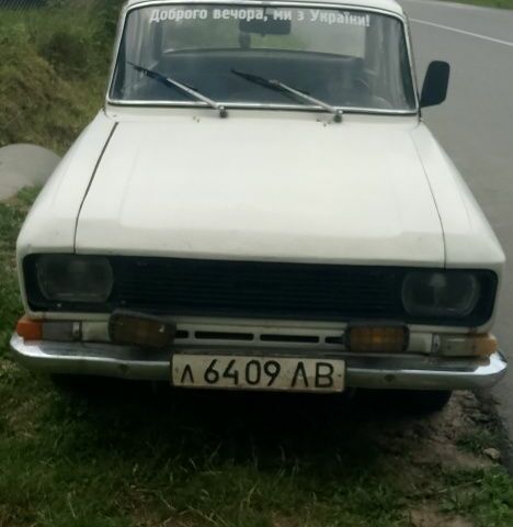 Білий Москвич / АЗЛК 2140, об'ємом двигуна 1 л та пробігом 607 тис. км за 241 $, фото 1 на Automoto.ua