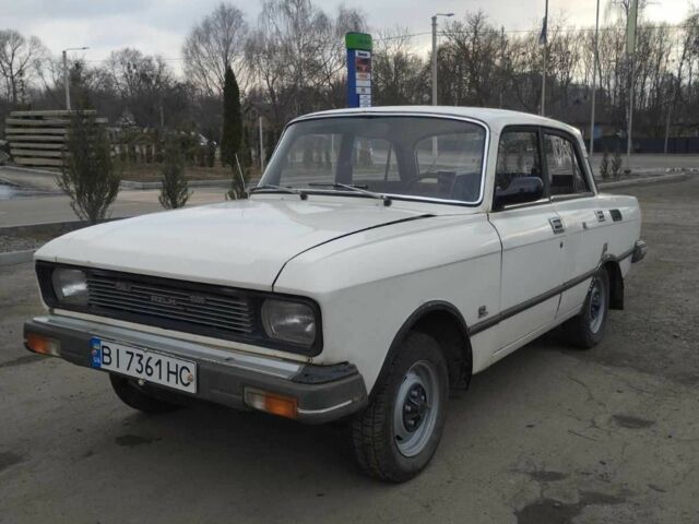 Білий Москвич / АЗЛК 2140, об'ємом двигуна 1.5 л та пробігом 100 тис. км за 565 $, фото 1 на Automoto.ua
