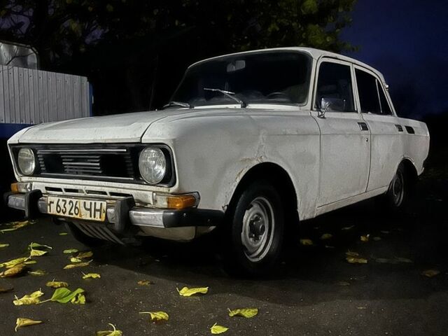 Белый Москвич / АЗЛК 2140, объемом двигателя 1.5 л и пробегом 66 тыс. км за 214 $, фото 1 на Automoto.ua