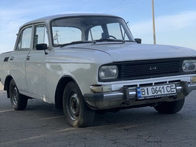Белый Москвич / АЗЛК 2140, объемом двигателя 1.5 л и пробегом 124 тыс. км за 304 $, фото 1 на Automoto.ua