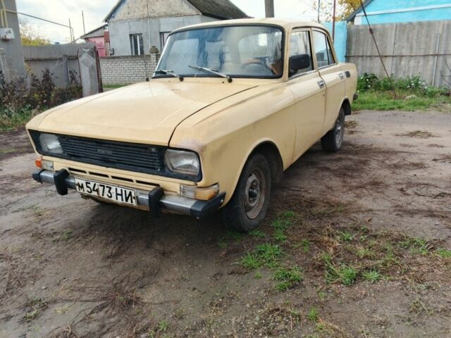 Бежевый Москвич / АЗЛК 2140, объемом двигателя 1.5 л и пробегом 130 тыс. км за 357 $, фото 1 на Automoto.ua