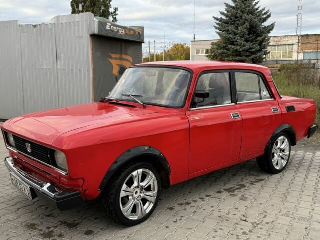 Красный Москвич / АЗЛК 2140, объемом двигателя 1.7 л и пробегом 670 тыс. км за 842 $, фото 1 на Automoto.ua