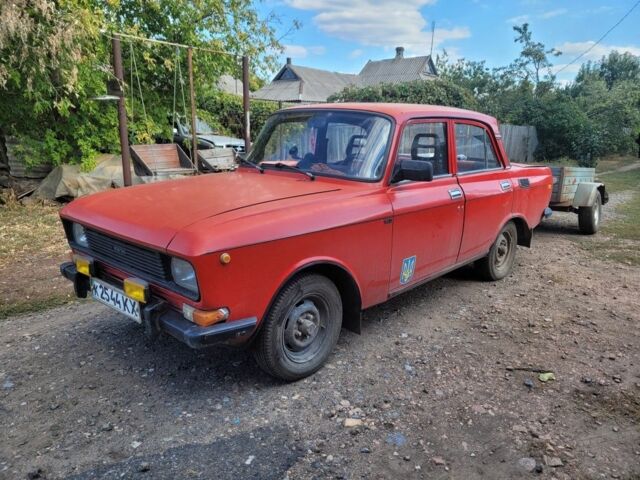 Червоний Москвич / АЗЛК 2140, об'ємом двигуна 1 л та пробігом 1 тис. км за 400 $, фото 1 на Automoto.ua