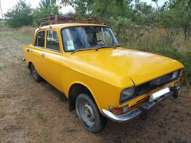 Желтый Москвич / АЗЛК 2140, объемом двигателя 0 л и пробегом 1000 тыс. км за 550 $, фото 1 на Automoto.ua